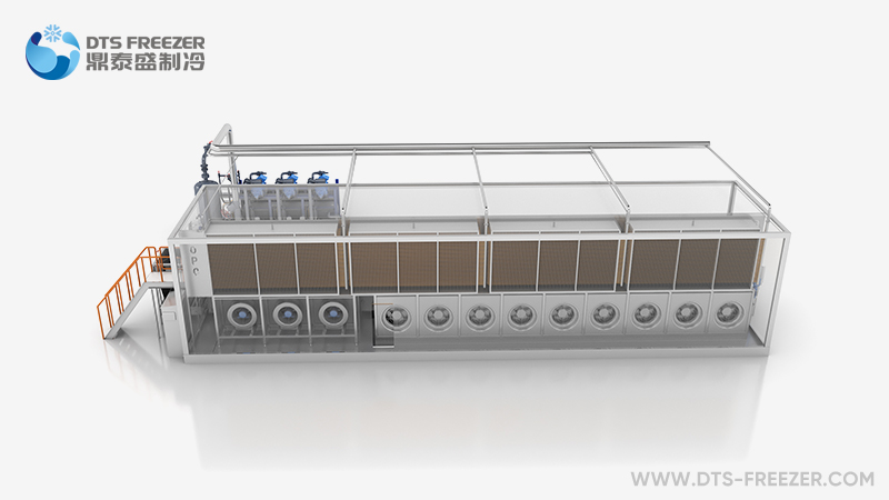Флюидизационные аппараты шоковой заморозки (IQF)